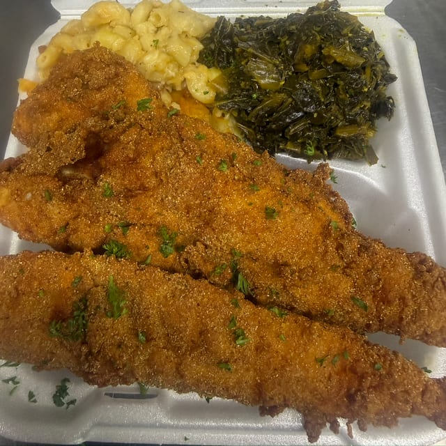 Cajun Fried Catfish.
